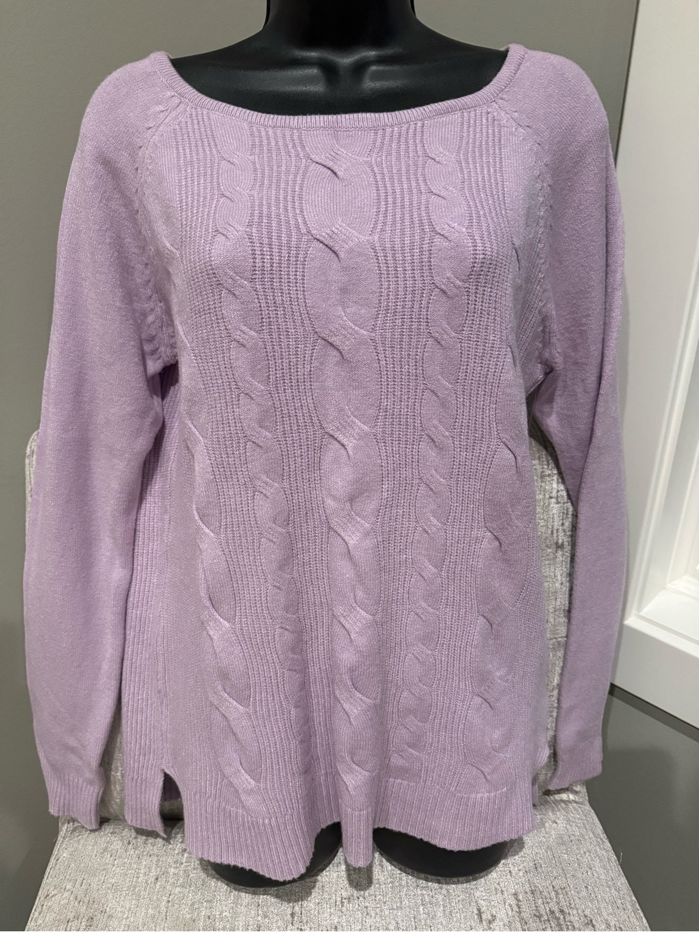 Cyrus Knits Misty Lavender sweater
